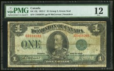 Canada Dominion of Canada $1 1923 DC-25j PMG Fine 12. 

HID09801242017