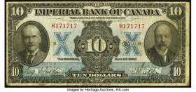 Canada Toronto, ON- Imperial Bank of Canada $10 Nov. 1, 1923 Ch. # 375-18-06 Fine-Very Fine. Tear in bottom margin.

HID09801242017