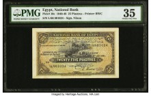 Egypt National Bank of Egypt 25 Piastres 3.7.1941 Pick 10c PMG Choice Very Fine 35. 

HID09801242017