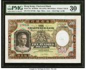 Hong Kong Chartered Bank 500 Dollars ND (1975) Pick 72c KNB43d PMG Very Fine 30. Small internal tears, erasure.

HID09801242017