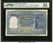 India Reserve Bank of India 100 Rupees ND (1950) Pick 41a PMG Choice Very Fine 35. Staple holes at issue; spindle hole.

HID09801242017