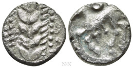 CENTRAL EUROPE. Boii. Drachm (1st century BC). 'Simmering' type