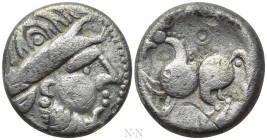 EASTERN EUROPE. Imitations of Philip II of Macedon (2nd-1st centuries BC). Tetradrachm. 'Kugelwange' type