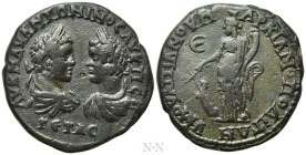 MOESIA INFERIOR. Marcianopolis. Caracalla & Geta (198-217). Pentassarion. Flavius Ulpianus, legatus consularis