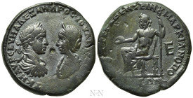 MOESIA INFERIOR. Marcianopolis. Severus Alexander, with Julia Maesa or Julia Mamaea (222-235). Ae Pentassarion. Um. Tereventinus, legatus Augusti pro ...