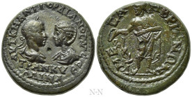 THRACE. Mesambria. Gordian III, with Tranquillina (238-244). Ae