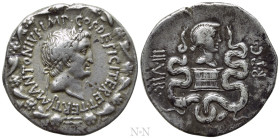 IONIA. Ephesus. Mark Antony, with Octavia (39 BC). Cistophorus. Ephesus