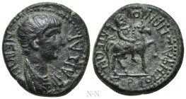PHRYGIA. Iulia. Nero (Caesar, 50-54). Ae. Sergios Hephaistion, magistrate