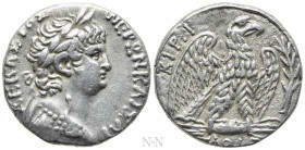SELEUCIS & PIERIA. Antioch. Nero (54-68). Tetradrachm. Dated RY 10 and Year 112 of the Caesarean Era (63/4)