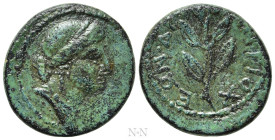 SELEUCIS & PIERIA. Antioch. Pseudo-autonomous. Time of Nero (54-68). Dated year 104 of the Caesarean Era (AD 55/6)