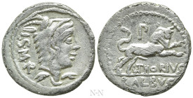 L. THORIUS BALBUS. Denarius (105 BC). Rome