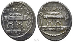 Q. POMPEIUS RUFUS. Denarius (54 BC). Rome