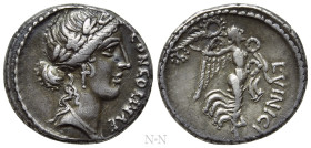 L. VINICIUS. Denarius (52 BC). Rome