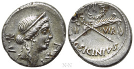 Q. SICINIUS. Denarius (49 BC). Rome