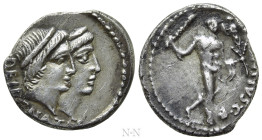 C. ANTIUS C.F. RESTIO. Denarius (47 BC). Rome