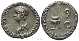 NERO (Caesar, 50-54). Denarius. Rome