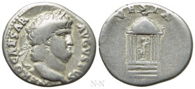 NERO (54-68). Denarius. Rome