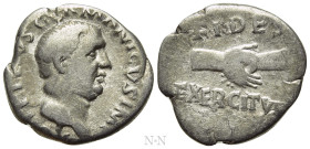 VITELLIUS (69). Denarius. Rome
