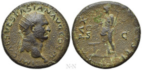 VESPASIAN (69-79). Dupondius. Lugdunum