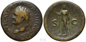 TITUS (79-81). Sestertius. Rome