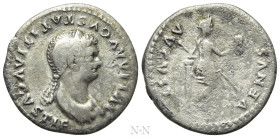 JULIA TITI (Augusta, 79-90/1). Denarius. Rome