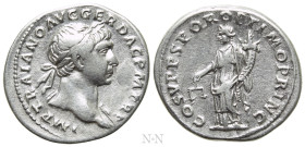 TRAJAN (98-117). Denarius. Rome
