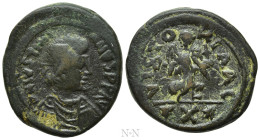 JUSTINIAN I (527-565). Decanummium. Carthage