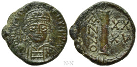 JUSTINIAN I (527-565). Decanummium. Ravenna mint. Dated RY 35 (561/2)