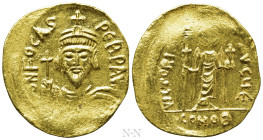PHOCAS (602-610). GOLD Solidus. Constantinople