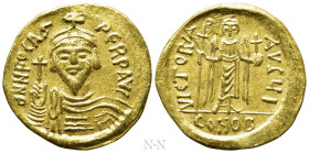 PHOCAS (602-610). GOLD Solidus. Constantinople