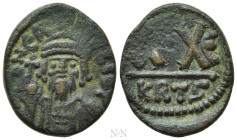HERACLIUS (610-641). Half Follis. Carthage