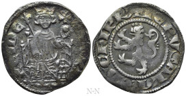CRUSADERS. Lusignan Kingdom of Cyprus. Henry II (1285-1324). Gros. Nicosia(?)