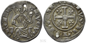 CRUSADERS. Lusignan Kingdom of Cyprus. Hugh IV (1324-1359). Gros. Nicosia