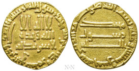 ISLAMIC. 'Abbasid Caliphate. Time of al-Mahdi (AH 158-169 / AD 775-785). GOLD Dinar