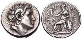 KINGS OF THRACE. Lysimachos, 305-281 BC. Tetradrachm (Silver, 27.5 mm, 16.85 g, 12 h), Lampsakos, 297/6-282/1 BC. Diademed head of Alexander the Great...