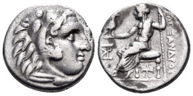 KINGS OF MACEDON. Alexander III 'the Great', 336-323 BC. Drachm (Silver, 16.5 mm, 4.11 g, 12 h), struck posthumously in the name and types of Alexande...
