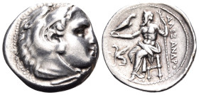KINGS OF MACEDON. Alexander III 'the Great', 336-323 BC. Drachm (Silver, 17.5 mm, 4.30 g, 9 h), struck posthumously in the name and types of Alexander...