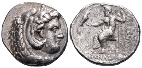 KINGS OF MACEDON. Alexander III 'the Great', 336-323 BC. Tetradrachm (Silver, 28.5 mm, 16.85 g, 4 h), Arados, struck under Menes or Laomedon, circa 32...