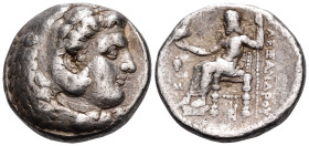 KINGS OF MACEDON. Alexander III 'the Great', 336-323 BC. Tetradrachm (Silver, 25 mm, 17.04 g, 6 h), Babylon, struck under Stamenes or Archon, circa 32...