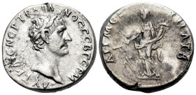 CAPPADOCIA. Caesaraea-Eusebia. Trajan, 98-117. Didrachm (Silver, 21 mm, 7.05 g, 6 h), 98-99. AYT KAIC NEP TPAI-ANOC CEB ΓEPM Laureate head of Trajan t...
