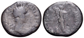 Nerva, 96-98. Quinarius (Silver, 14.5 mm, 1.41 g, 7 h), Rome, 97. [IMP NERVA CAES] AVG P M TR P CO[S III P P] Laureate head of Nerva to right. Rev. [V...