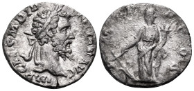 Didius Julianus, 193. Denarius (Silver, 17 mm, 2.66 g, 11 h), Rome. IMP CAES M DID IVLIAN AVG Laureate head of Didius Julianus to right. Rev. P M TR P...