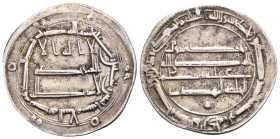 ISLAMIC, 'Abbasid Caliphate. temp. Al-Mahdi, AH 158-169 / AD 775-785. Dirham (Silver, 24 mm, 2.94 g, 9 h), Madinat al-Salam (Baghdad, Iraq), AH 162 = ...