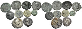 GREEK, ROMAN IMPERIAL & ROMAN PROVINCIAL. Circa 4th century BC to 4th century AD. (Bronze, 30.00 g). Large lot of twelve (12) Roman Imperial, provinci...