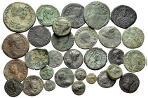 GREEK, ROMAN IMPERIAL, ROMAN PROVINCIAL, BYZANTINE. Circa 5th century BC to 12th century AD. (Bronze, 129.00 g). Large lot of thirty (30) Greek, Roman...