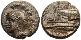 Cyprus, Salamis, Evagoras II Æ14