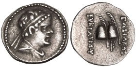 Greco-Baktrian Kingdom, Eukratides I 'the Great' AR Obol