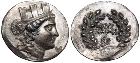 Ionia, Smyrna, AR Tetradrachm