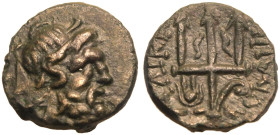 Karia, Halikarnassos, Æ17