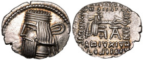 Kingdom of Parthia, Mithradates V AR Drachm